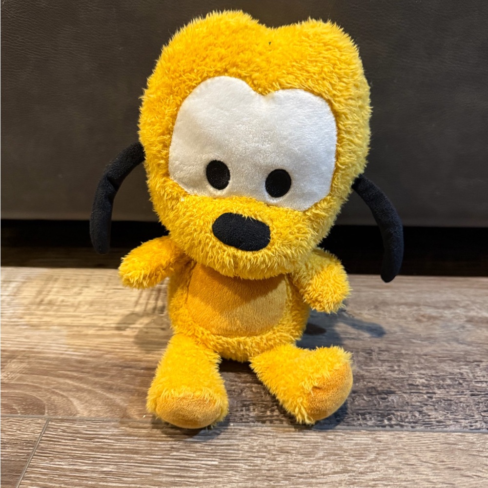 Disney Yellow and Black Stuffed Animal Disney’s Pluto
